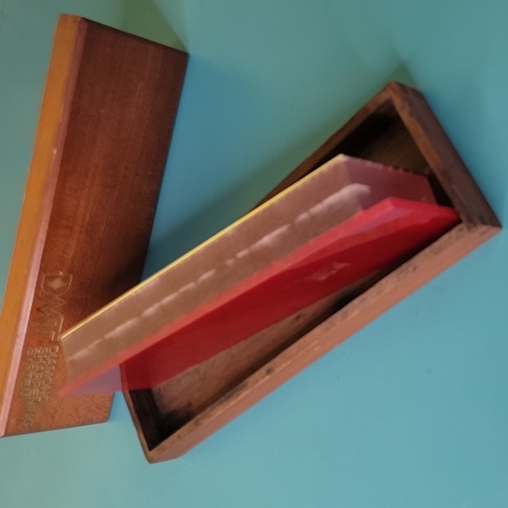 DMT 8" Diamond Whetstone with Wood Case